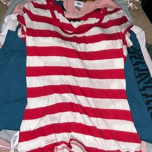 striped express tee